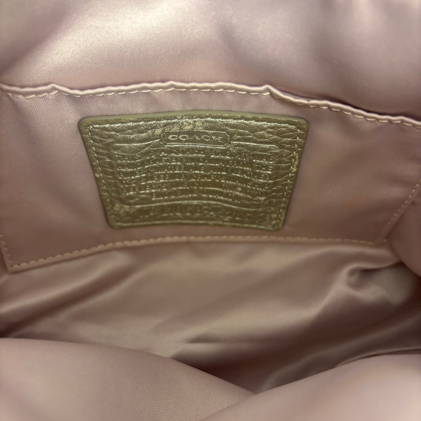 Coach Mini Shoulder Bag - Tan