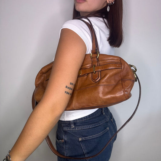 Coach Chelsea Leather Reese Satchel - Tan