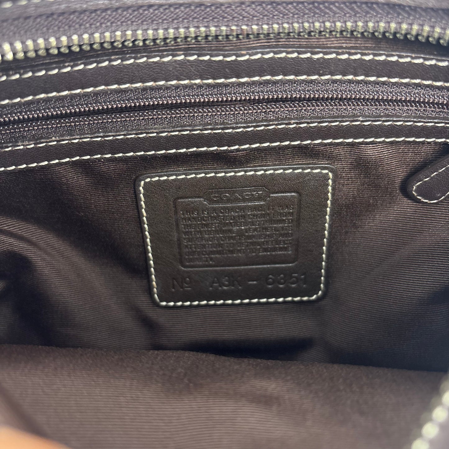 Coach Signature Hobo Mini - Brown