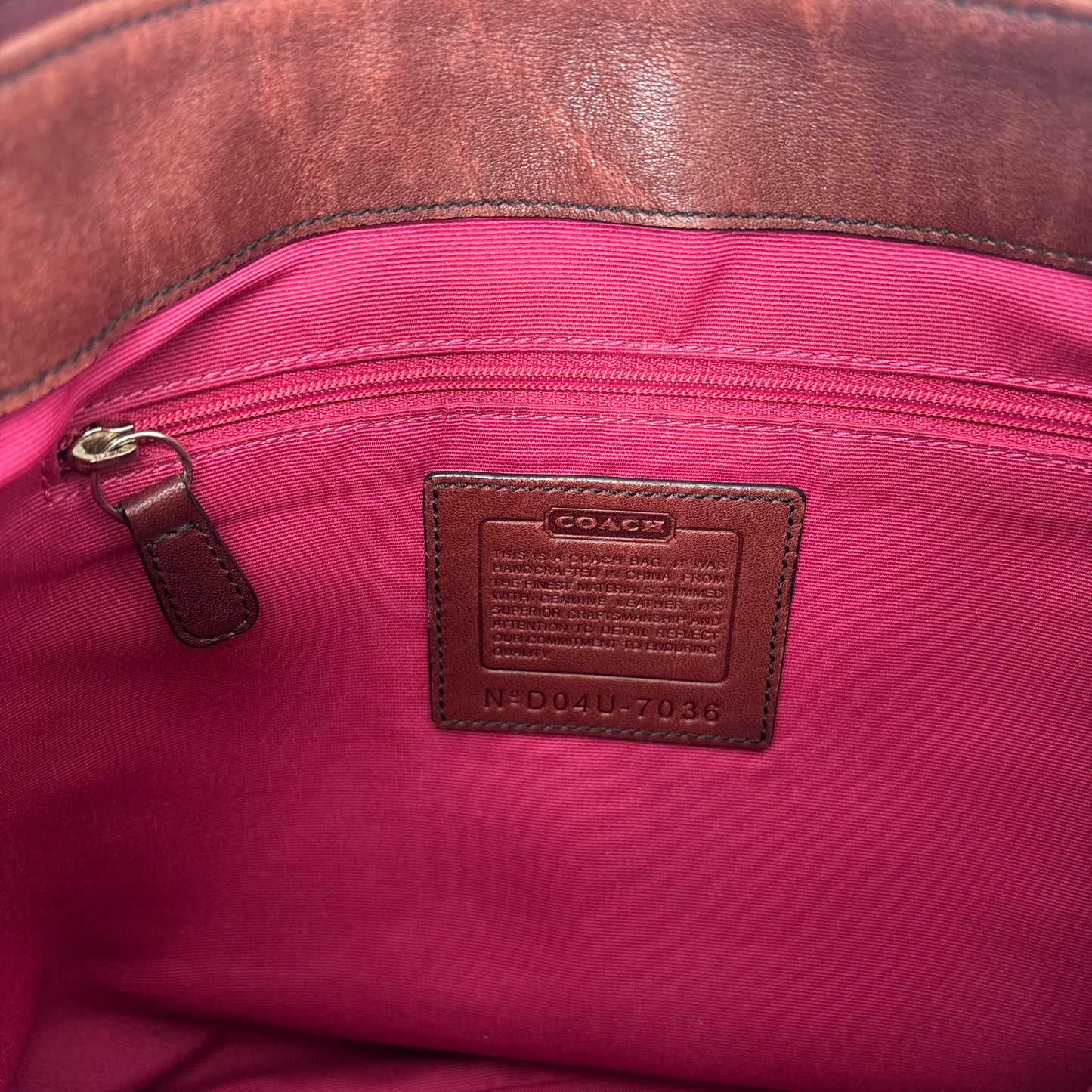 Coach Chelsea Optic Shoulder Bag - Pink/Red