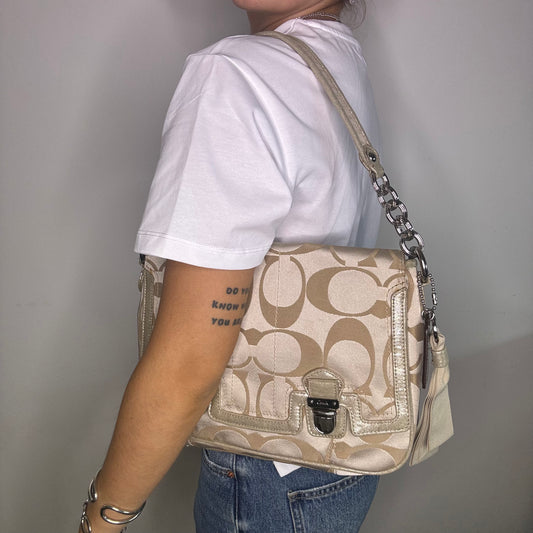 Coach Front Flap Poppy - Tan