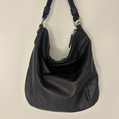 Coach Leather Kristen Hobo Bag - Black