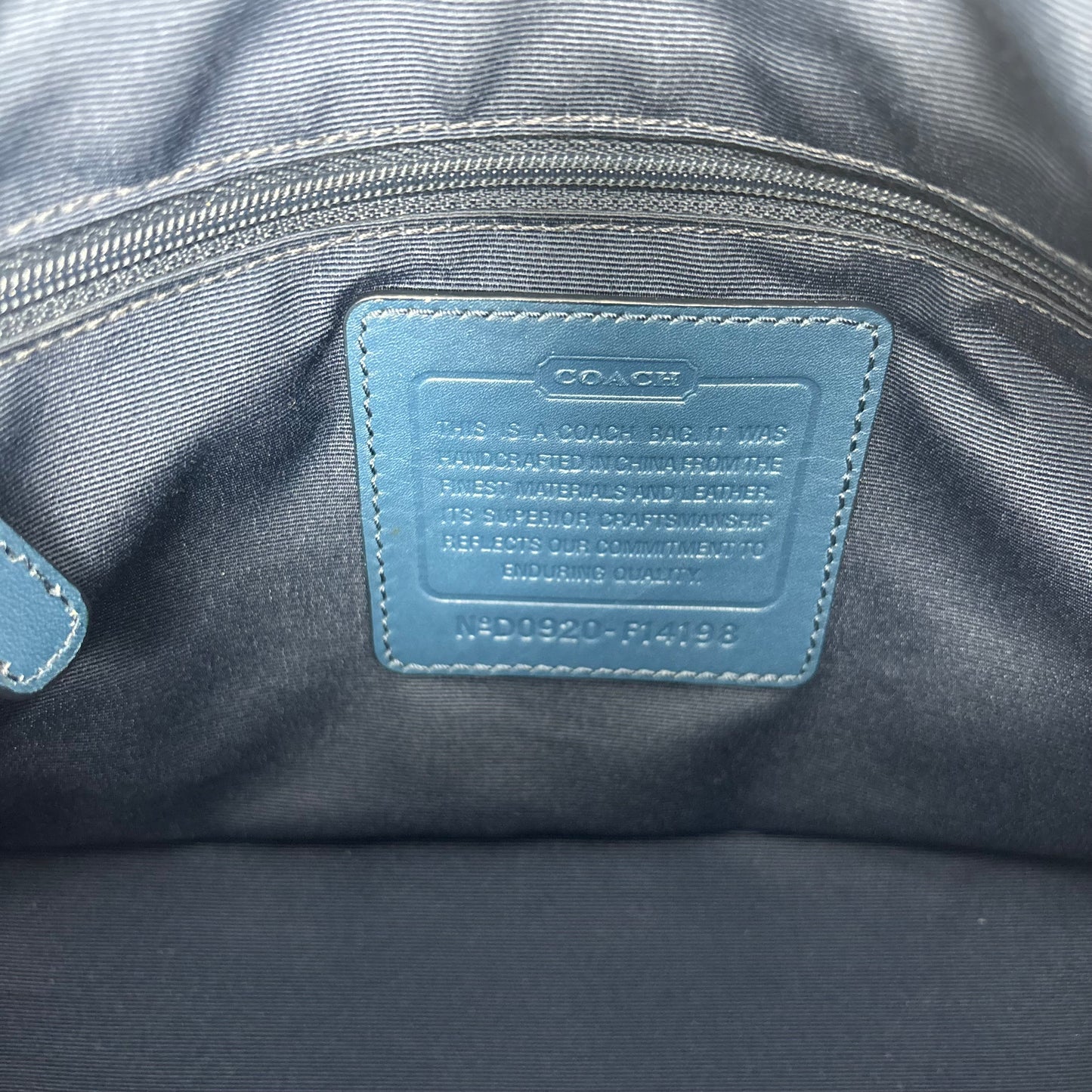 Coach Optic 2-way Shoulder Bag - Blue