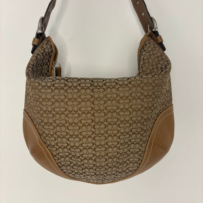 Coach Signature Hobo - Brown