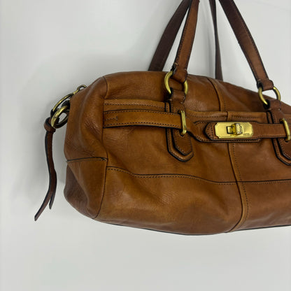 Coach Chelsea Leather Reese Satchel - Tan
