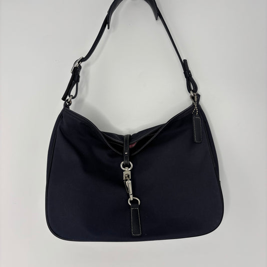 Coach Hampton Hobo - Navy/Black