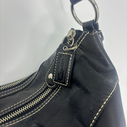 Coach Laura Patent Hobo - Black