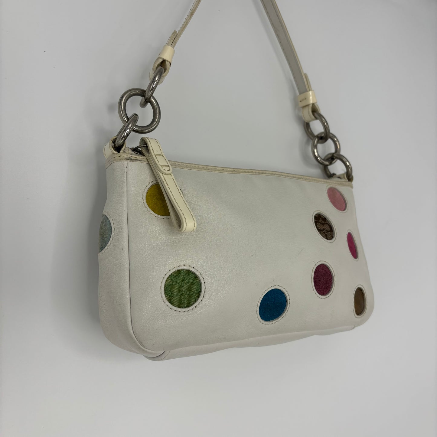 Coach Polka Dot Demi - White/Multi