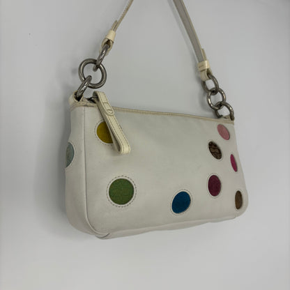 Coach Polka Dot Demi - White/Multi