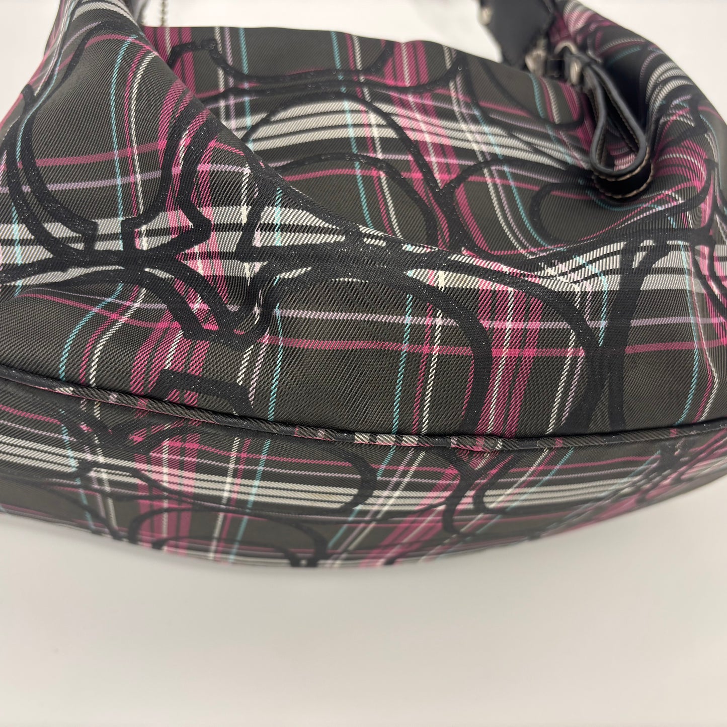 Coach Plaid Hobo - Multi Plaid