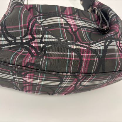 Coach Plaid Hobo - Multi Plaid