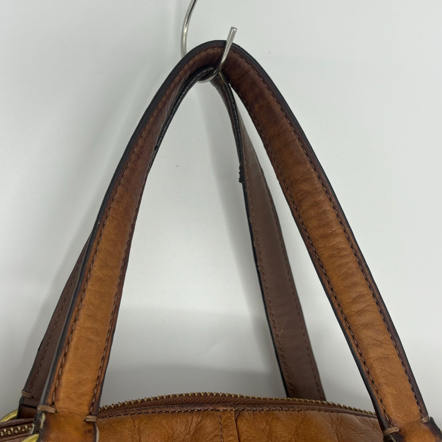 Coach Chelsea Leather Reese Satchel - Tan
