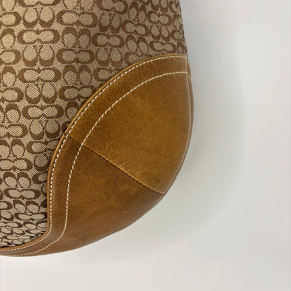 Coach Signature Hobo - Brown