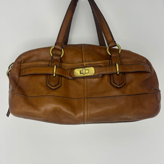 Coach Chelsea Leather Reese Satchel - Tan