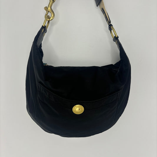 Coach Nylon Hobo Bag - Black