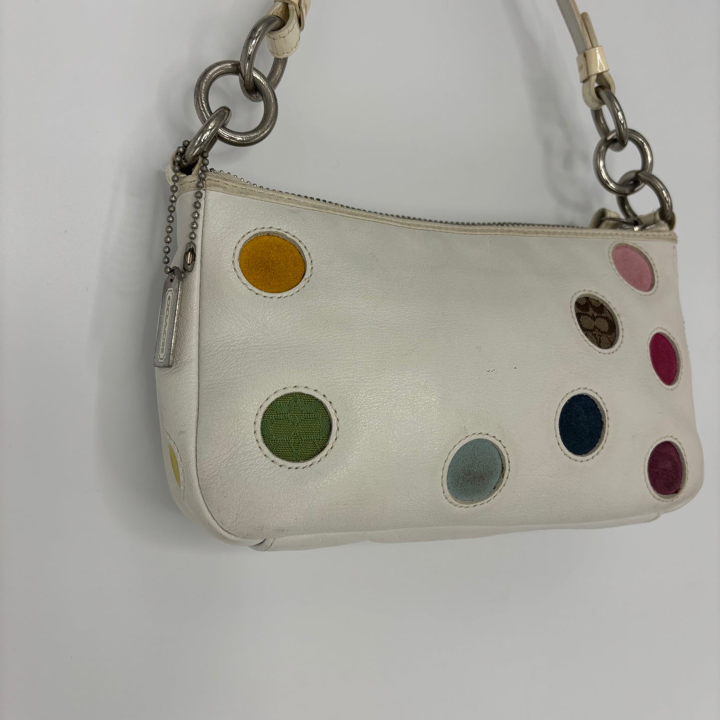 Coach Polka Dot Demi - White/Multi
