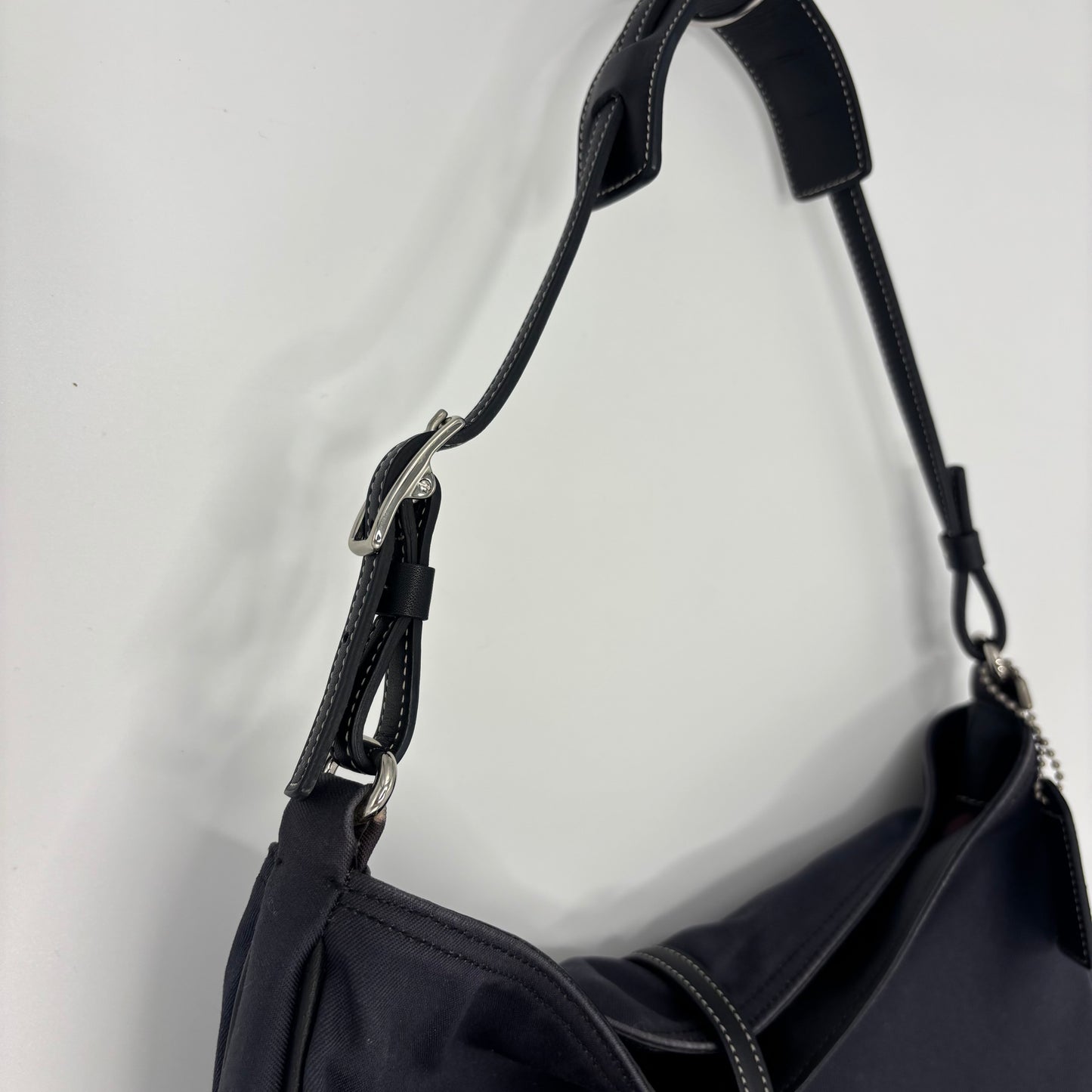 Coach Hampton Hobo - Navy/Black
