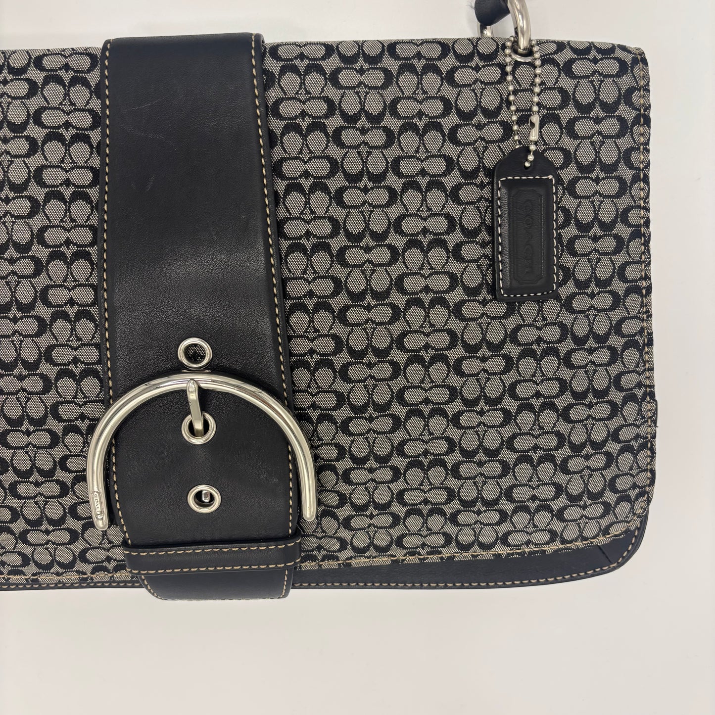 Coach Soho Flap Bag - Black