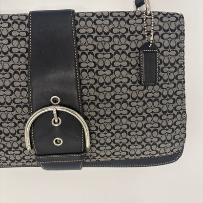 Coach Soho Flap Bag - Black