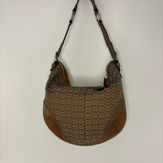 Coach Signature Hobo - Brown