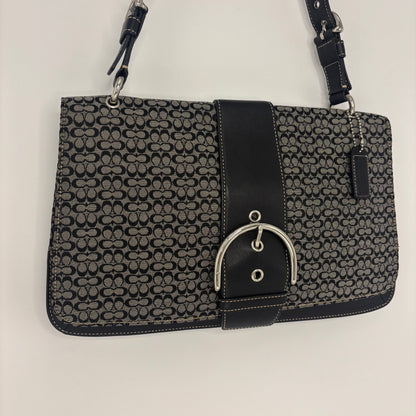 Coach Soho Flap Bag - Black