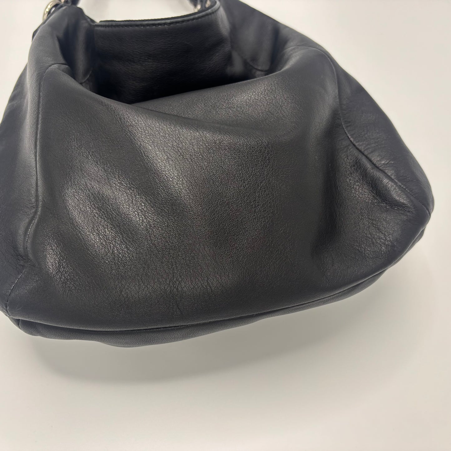 Coach Leather Kristen Hobo Bag - Black