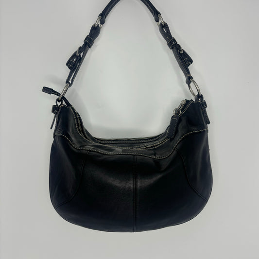 Coach Laura Patent Hobo - Black