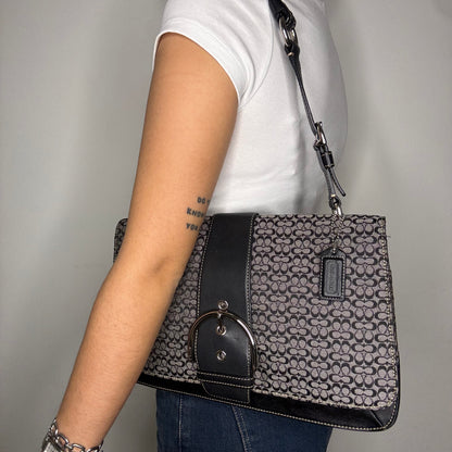 Coach Soho Flap Bag - Black