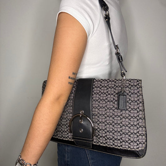 Coach Soho Flap Bag - Black