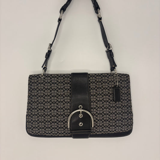 Coach Soho Flap Bag - Black