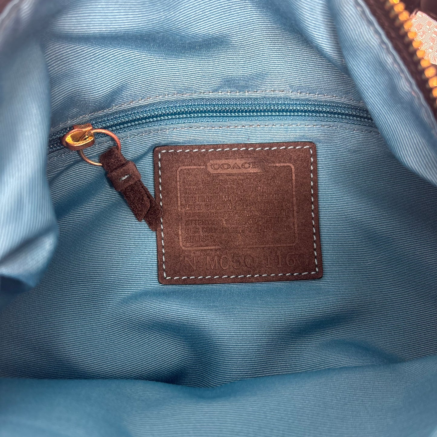 Coach Nylon Hobo Bag - Black