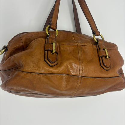 Coach Chelsea Leather Reese Satchel - Tan