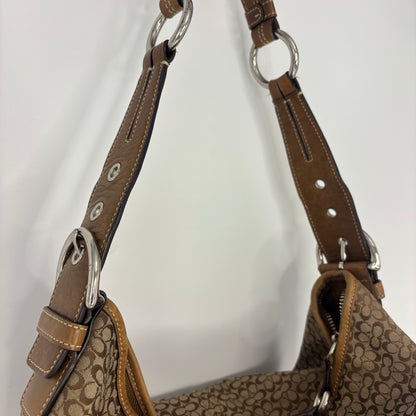 Coach Signature Hobo - Brown