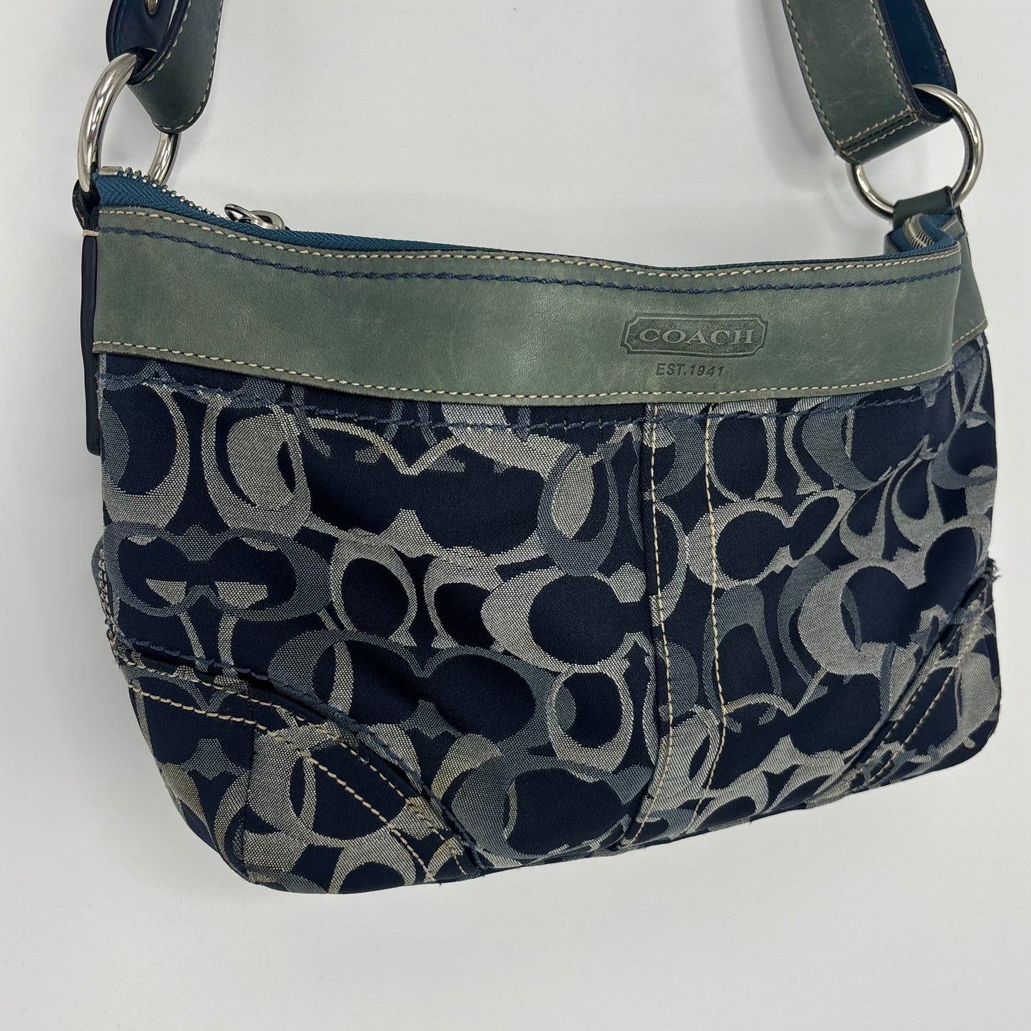 Coach Optic 2-way Shoulder Bag - Blue