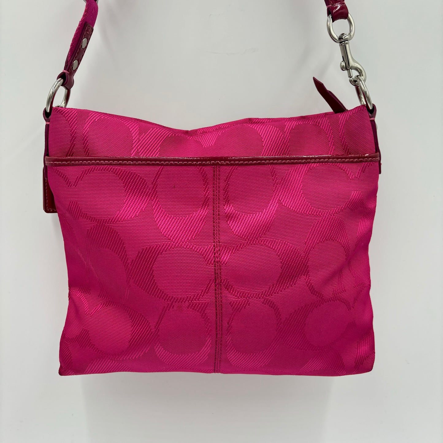 Coach Nylon Crossbody Bag - Pink
