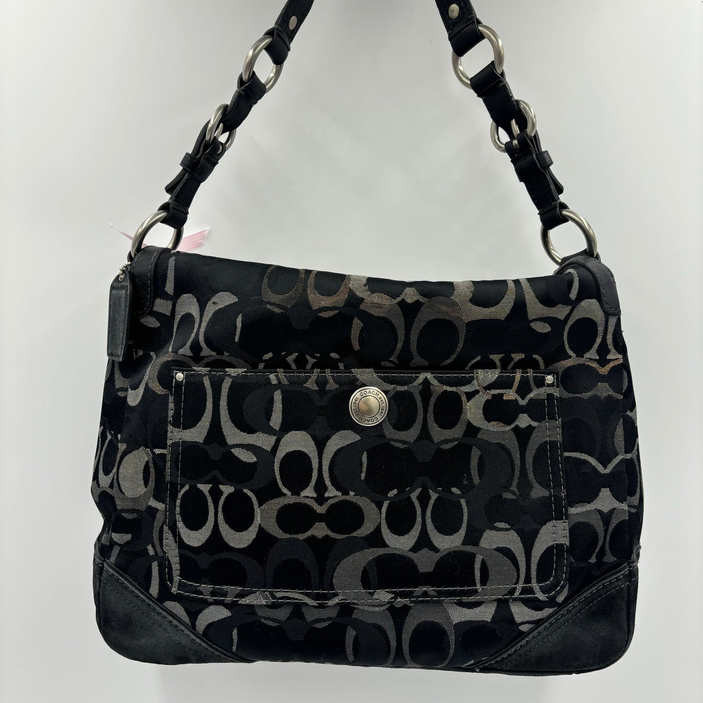 Coach Chelsea Hobo Turnlock Bag - Black