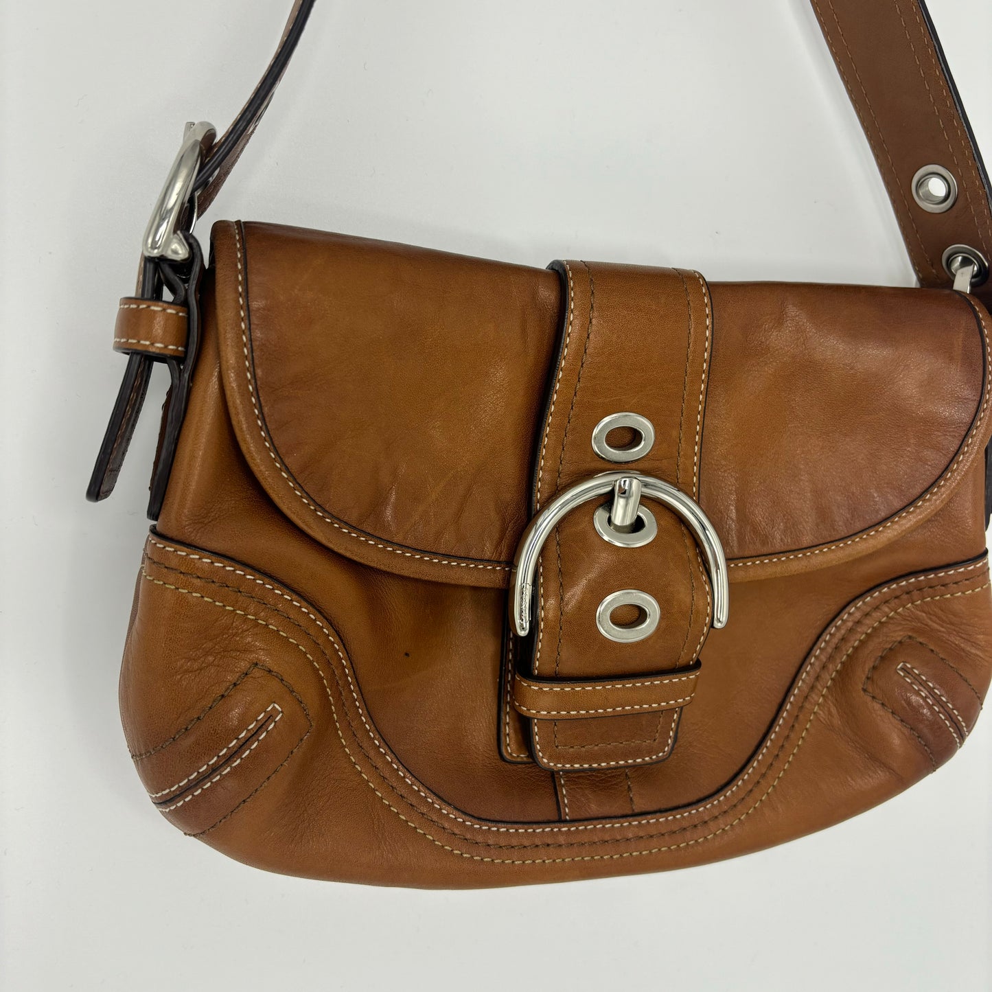 Coach Signature Leather Soho - Tan