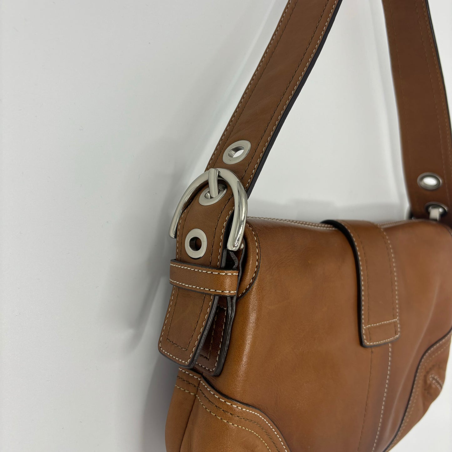 Coach Signature Leather Soho - Tan