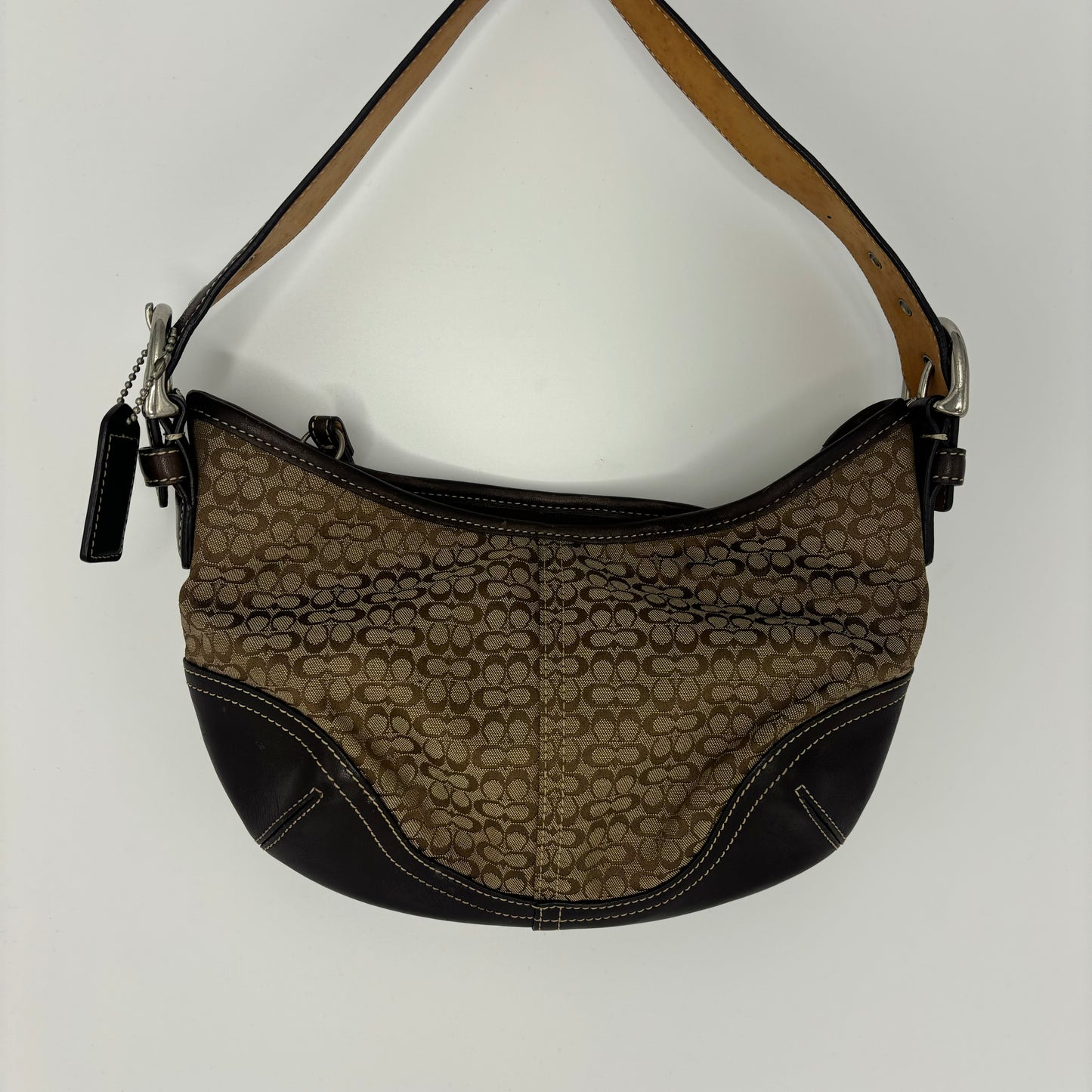 Coach Signature Hobo Mini - Brown