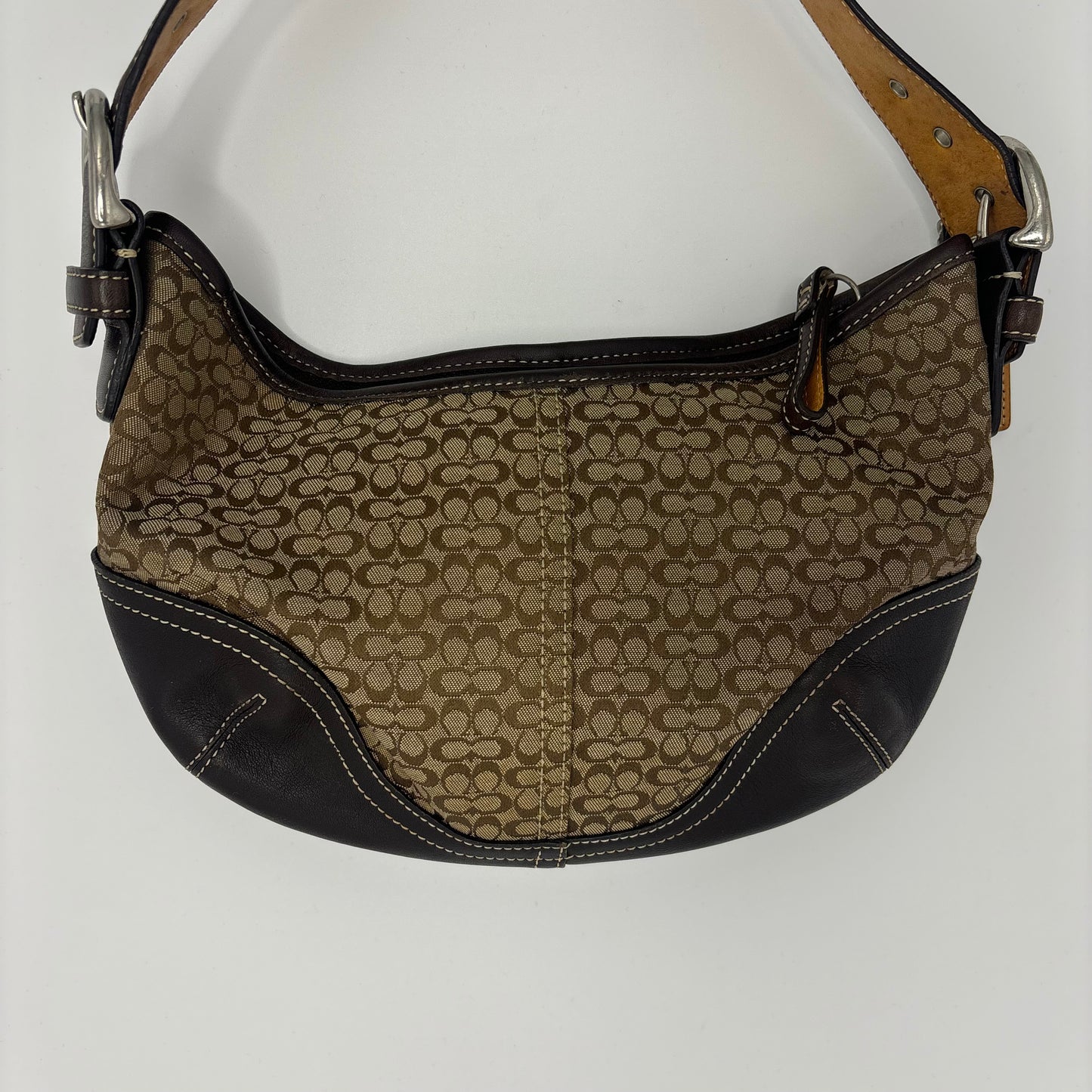 Coach Signature Hobo Mini - Brown