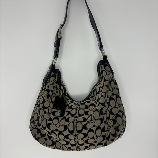 Coach Jumbo Shoulder Bag - Black