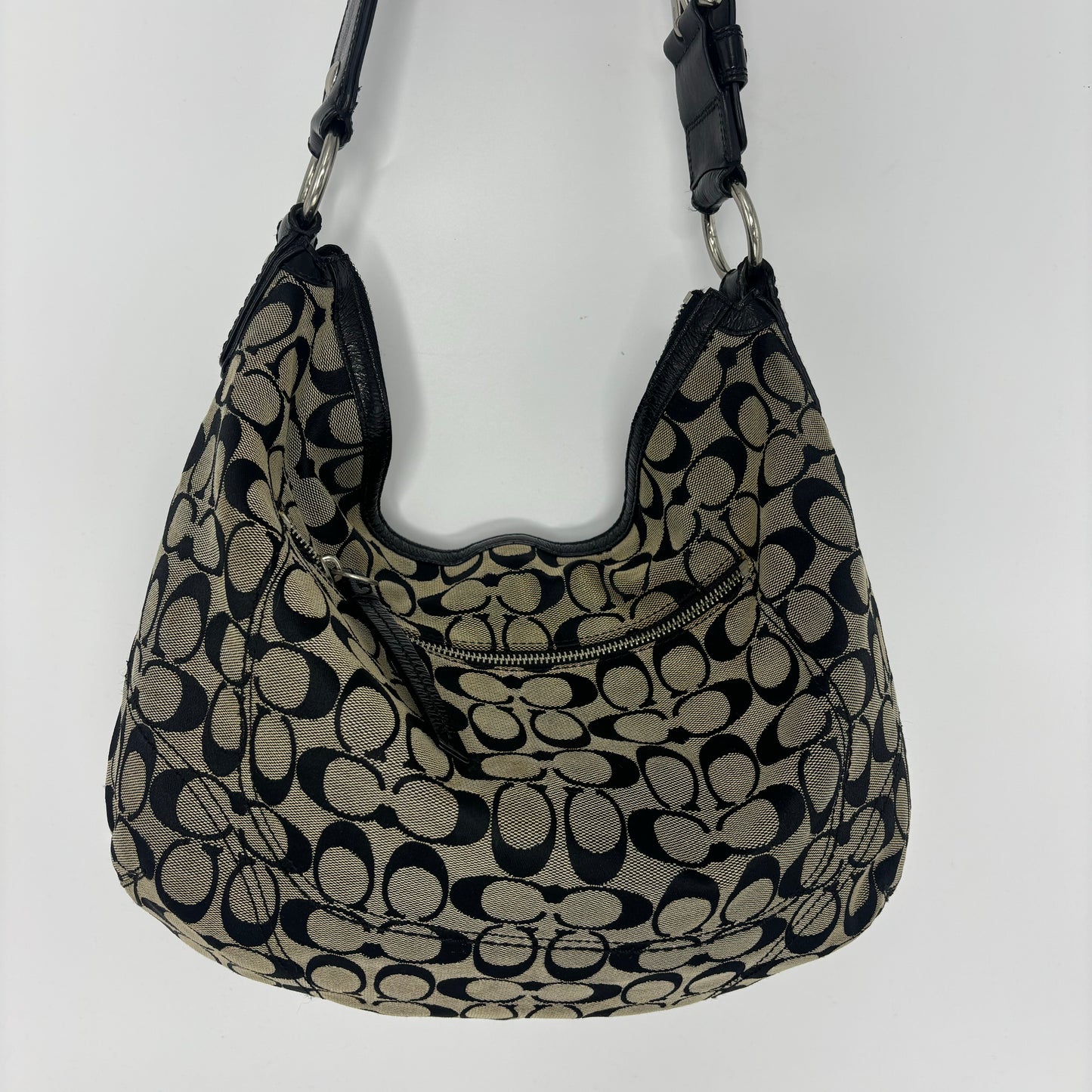 Coach Jumbo Shoulder Bag - Black
