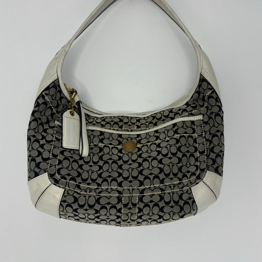 Coach Ergo Shoulder Bag - Black/White