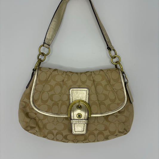 Coach Signature Pleated Soho - Cream